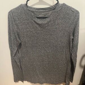 Mossimo Supply Co. Gray Sweatshirt with Full Sleeves